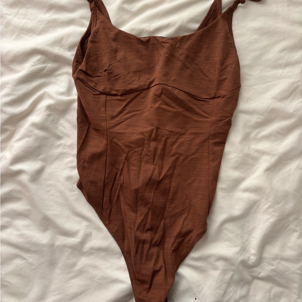Outdoor Voices Brown Bodysuit